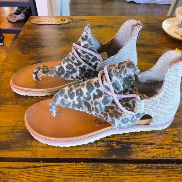 Very G leopard print sandals - Picture 4 of 6